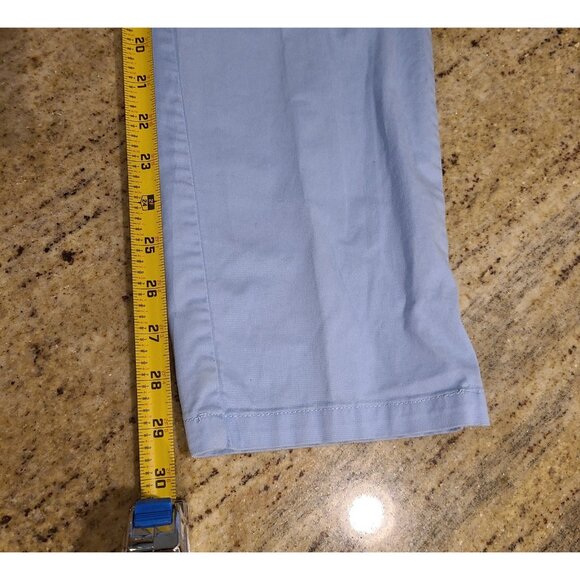 Lot of 3 Christopher Banks Size 12 Pants & Capri Blue Green White Stretch - Picture 12 of 16